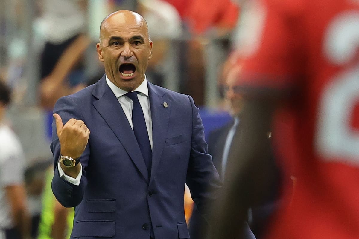 El ahora exseleccionador de Portugal, Roberto Martínez. //Foto, EFE: CHRISTOPHER NEUNDORF