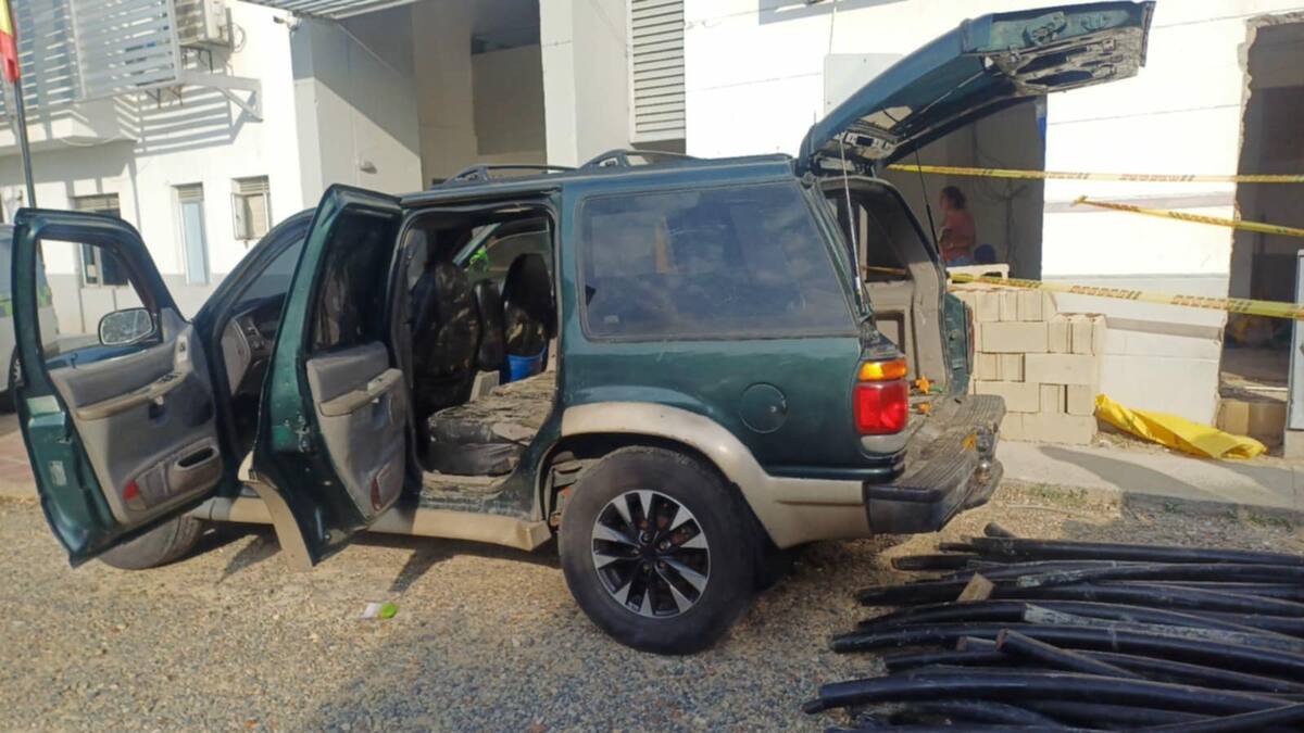 Robo de cableado eléctrico en Cartagena.
