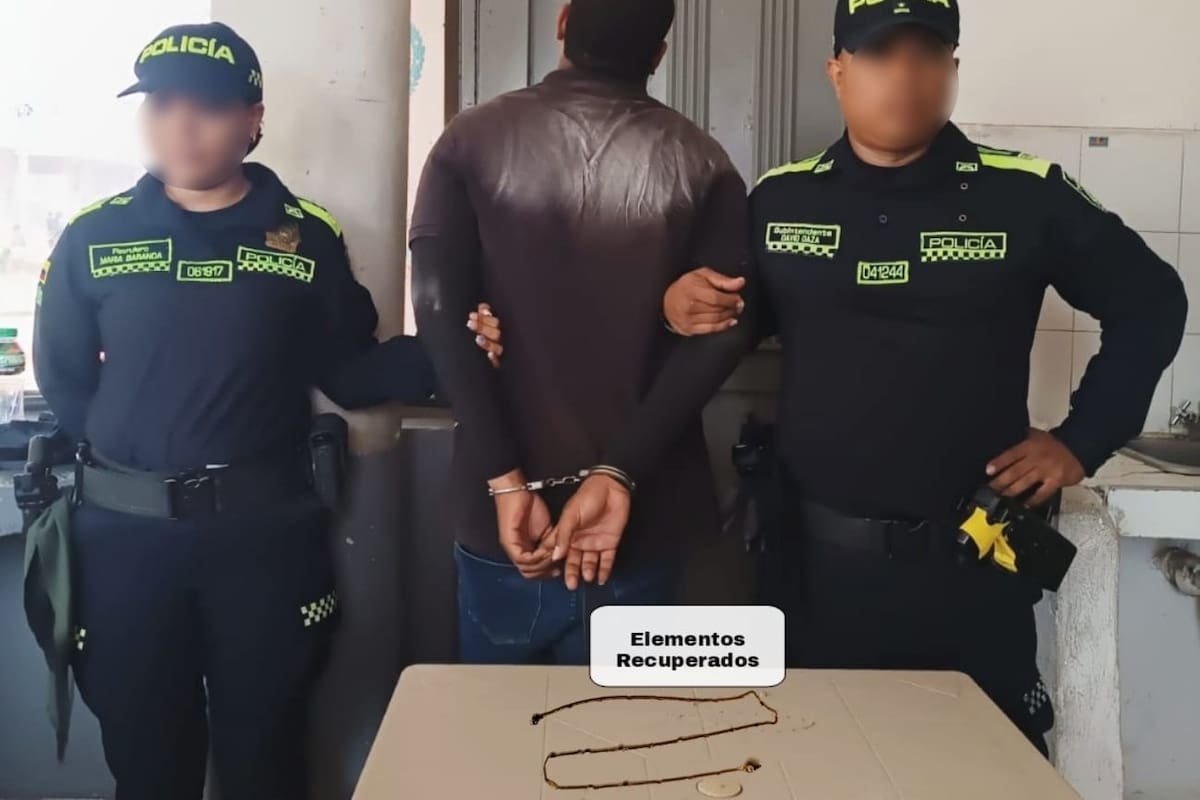 Así atraparon a ladrón que robó cadena de $5 millones en el Pie del Cerro