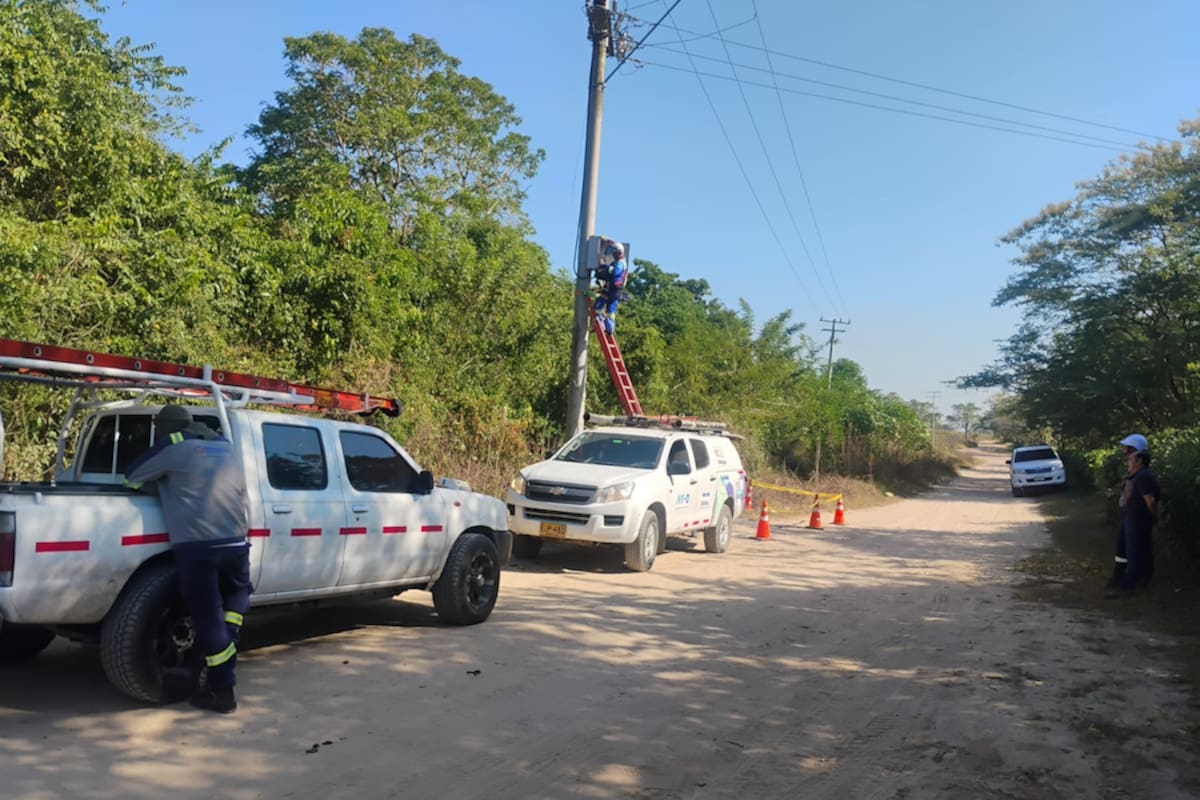 Air-e denunció casos de robo de energía en La Guajira, Magdalena y Atlántico
