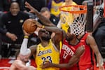 NBA: LeBron James comandó remontada de Los Ángeles Lakers en playoffs