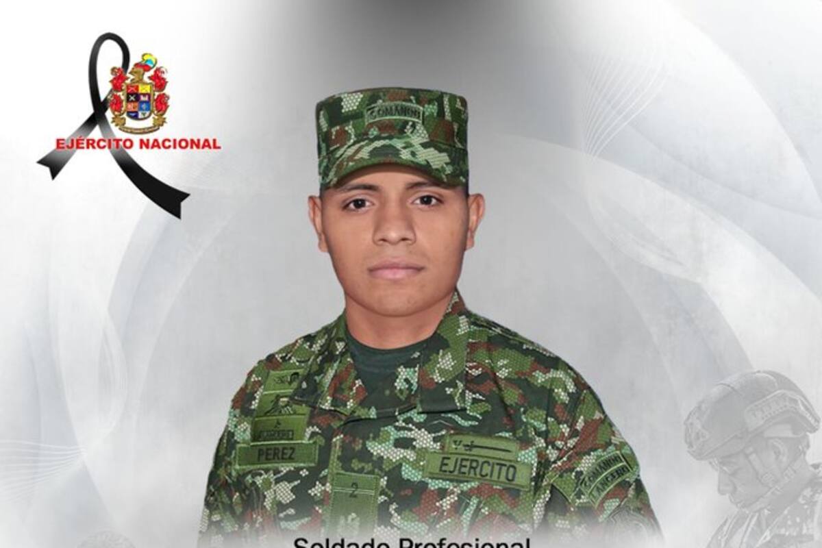 Soldado profesional murió en un campo minado del Eln