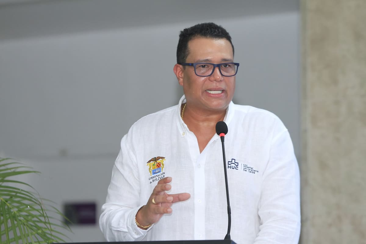 Rodrigo Arzuza, gerente del Hospital Universitario del Caribe (HUC). // Foto: Cortesía - HUC.