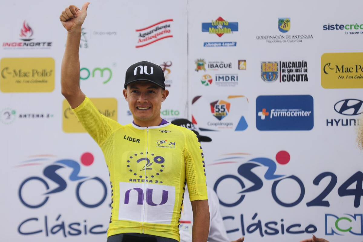 Rodrigo Contreras asumió el liderato del Clásico RCN. //Lina Gasca-Colprensa