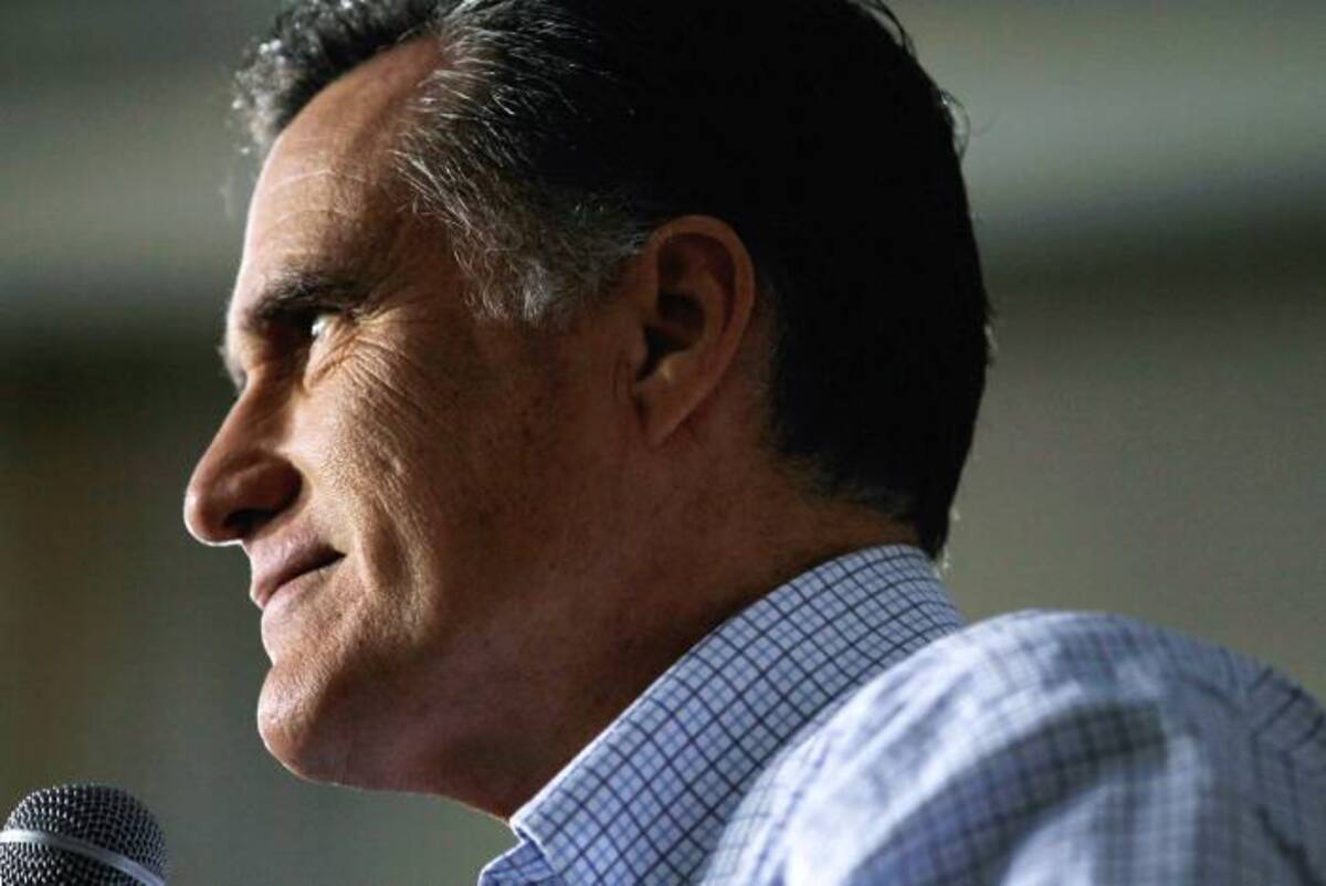 Mitt Romney. AFP JOE RAEDLE
