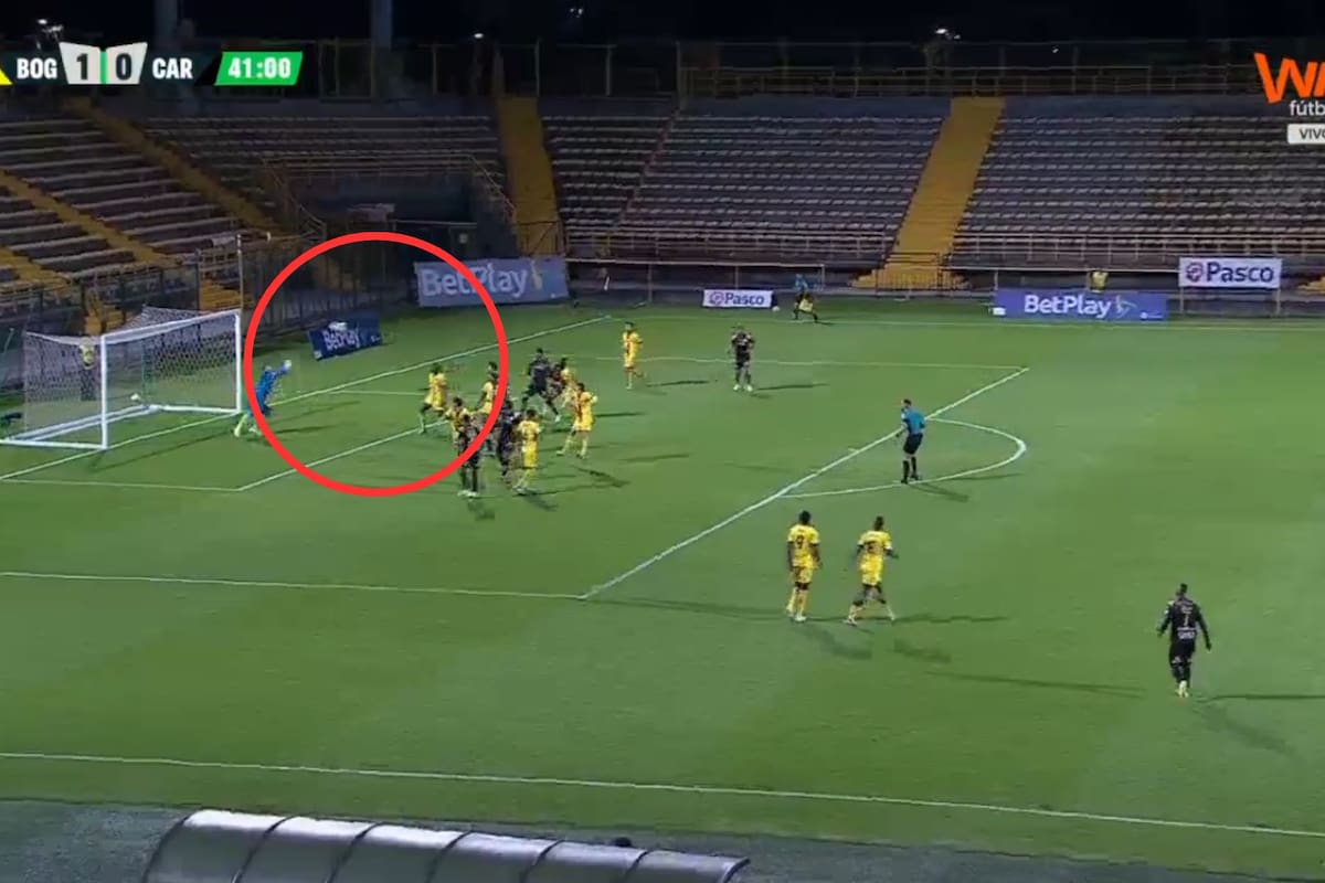 Video: Real Cartagena empata con Bogotá FC gracias a un golazo de Ronaldo Lora