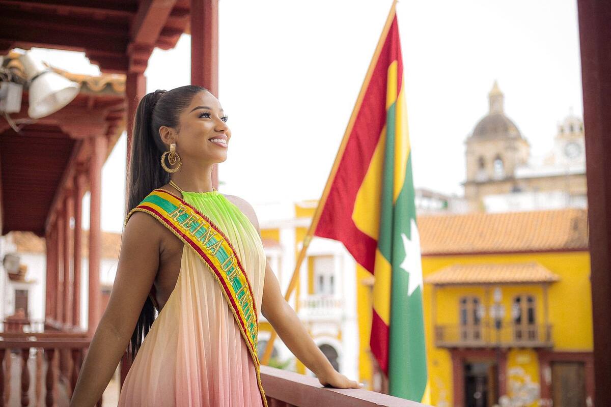 Rosa Elvira Bossio Núñez, Reina de la Independencia de Cartagena 2023-2024. //Foto: Cortesía.