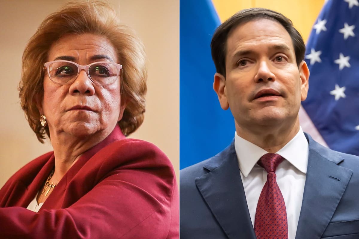 Rosa Villavicencio llamó a Marco Rubio: esta fue su petición