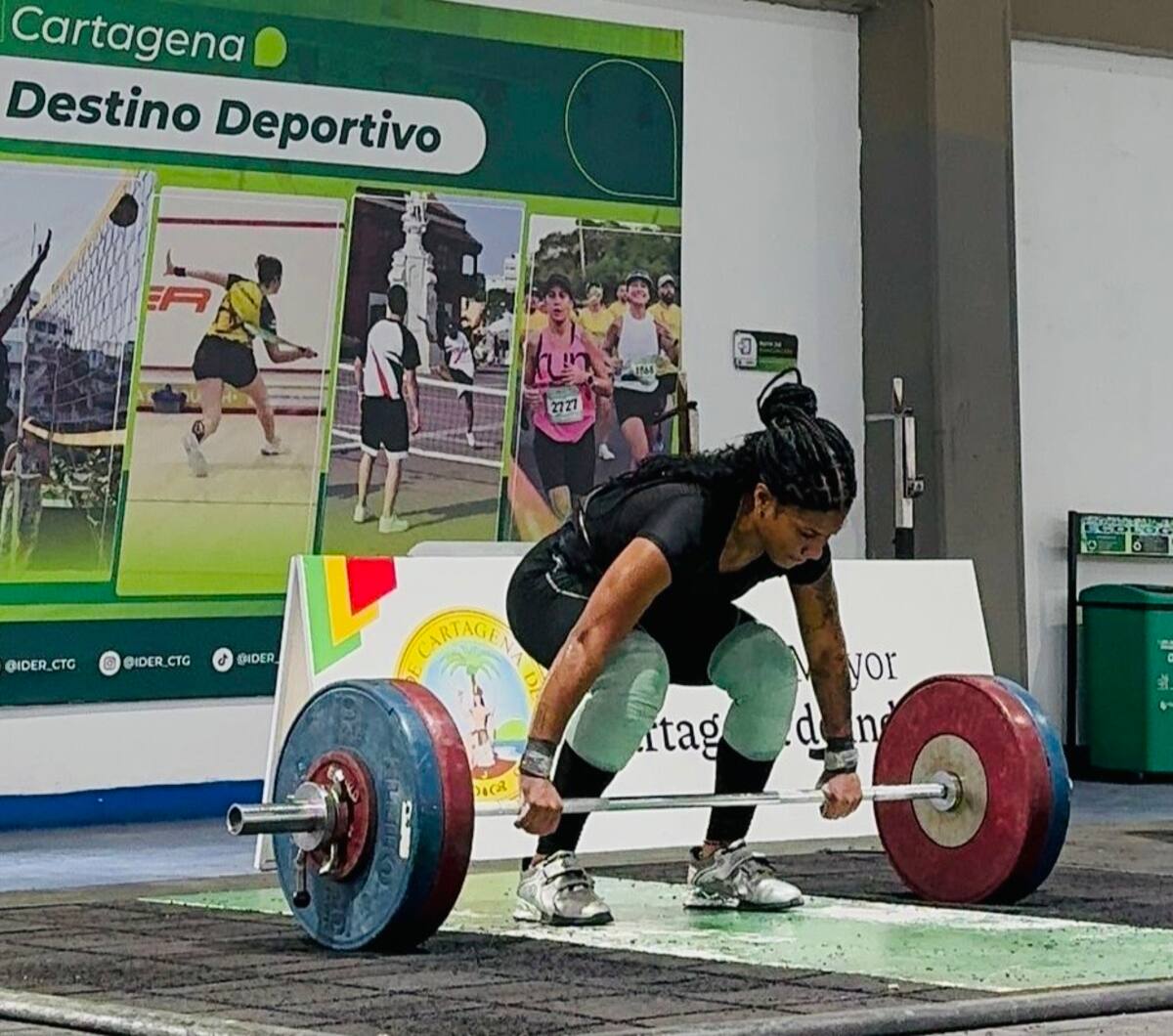 Rosalba Morales entrena con todo para darle satisfacciones a Cartagena, Bolívar y Colombia. ¡Bienvenida!.