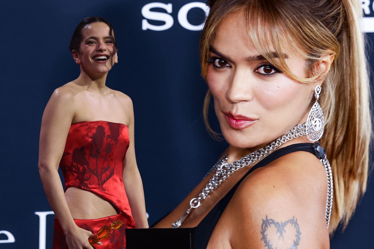 En video: Karol G apareció por sorpresa en show de Rosalía y habló de un mal ex