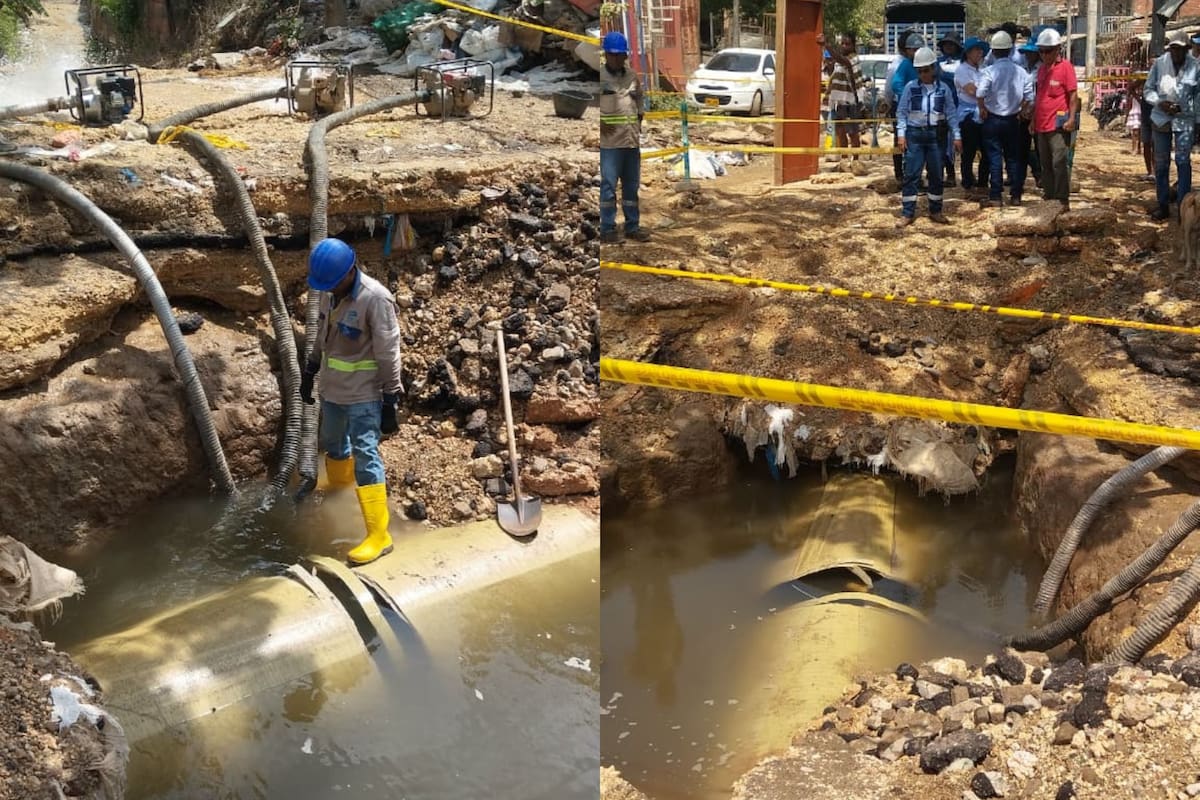 Así marcha reparación de tubo en Henequén: ¿a qué hora se restablecerá el servicio de agua?