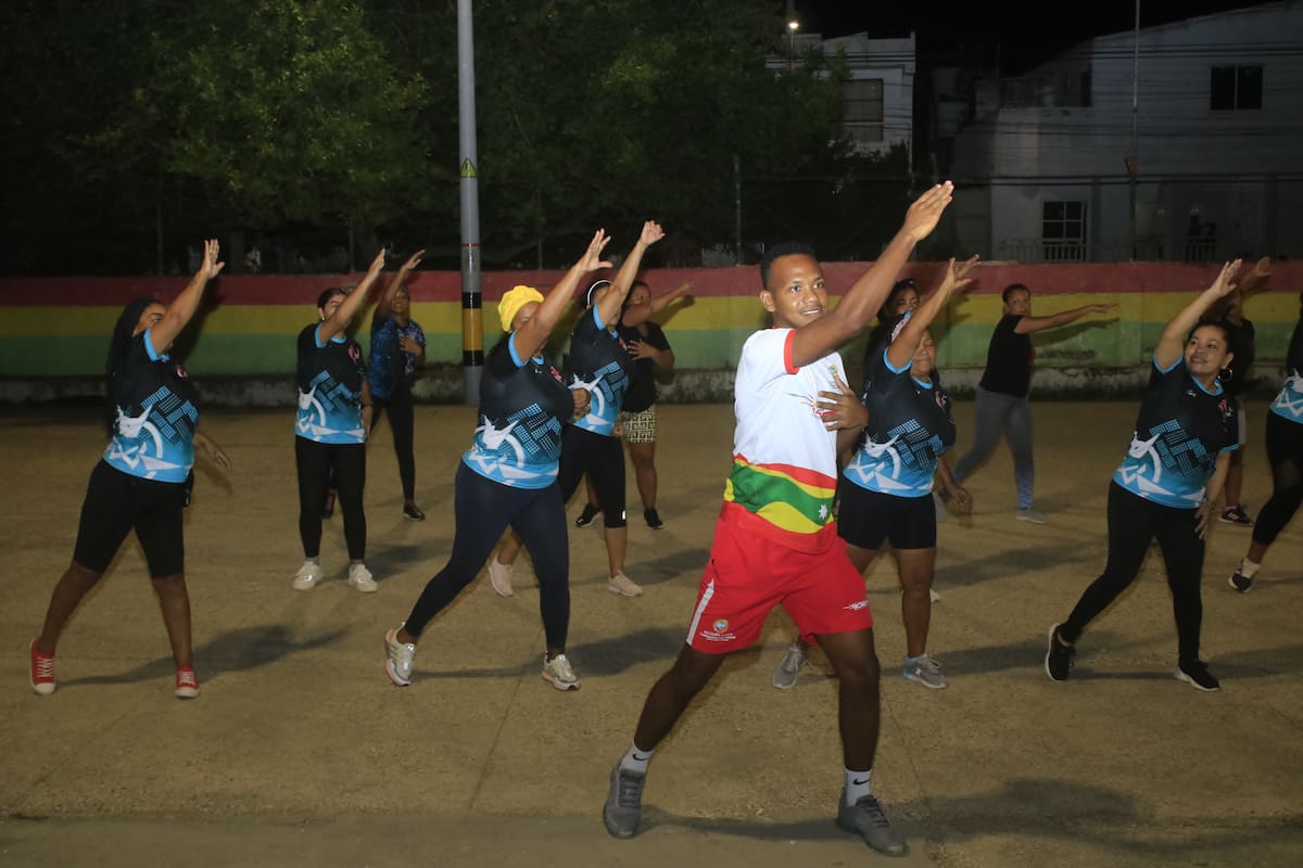 Rubén Darío Zabala Valdelamar se dedica, hace 8 años, al entrenamiento físico. //FOTOS: JULIO CASTAÑO - EL UNIVERSAL