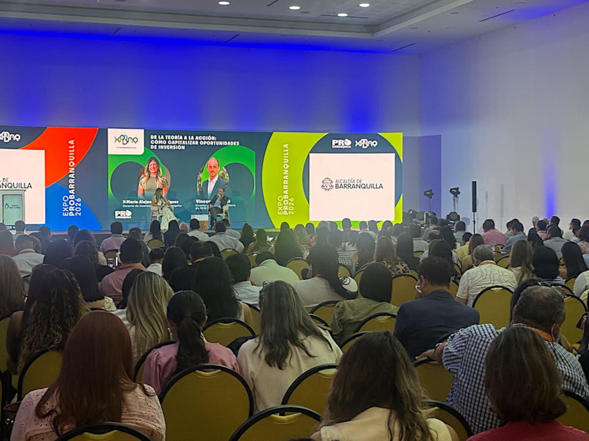 Aspecto de la última edición de la rueda de negocios ProBarranquilla Te Conecta, que se llevó a cabo en Comfamiliar Atlántico sede norte.//El Universal.