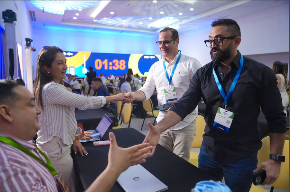 En la décima edición de la rueda de negocios ProBarranquilla Te Conecta, llegaron empresas, entre otras, provenientes de países como Polonia, Estados Unidos, Brasil, Venezuela y Países Bajos.//Cortesía ProBarranquilla.