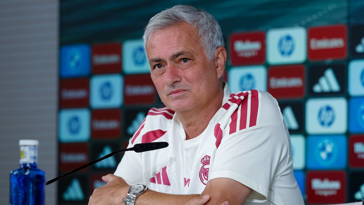 El entrenador del Real Madrid, José Mourinho. // Foto,EFE: Daniel González