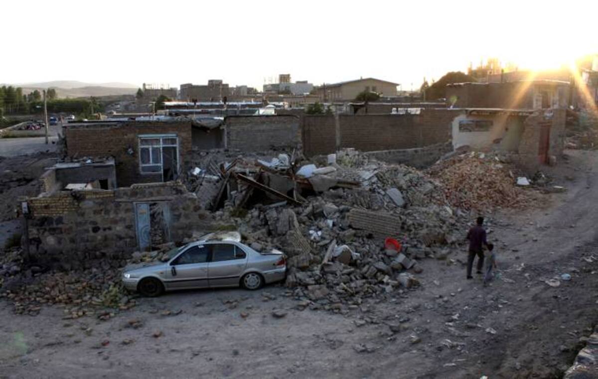 Irán está situado sobre fallas geológicas importantes y ha sufrido sismos devastadores a lo largo de su historia. AP Hamed Nazari