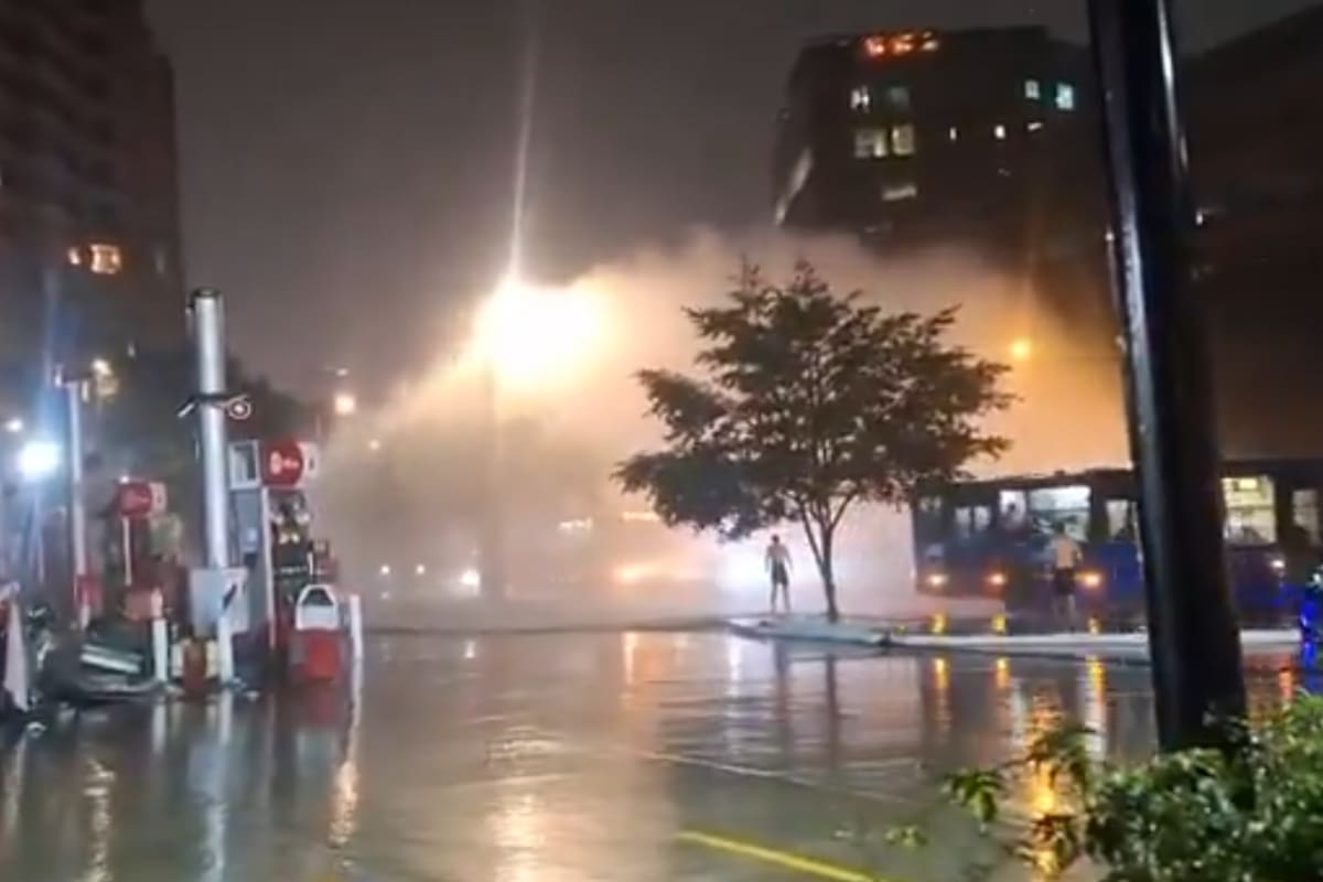 Video: Emergencia en el norte de Bogotá deja inundaciones y afectaciones viales