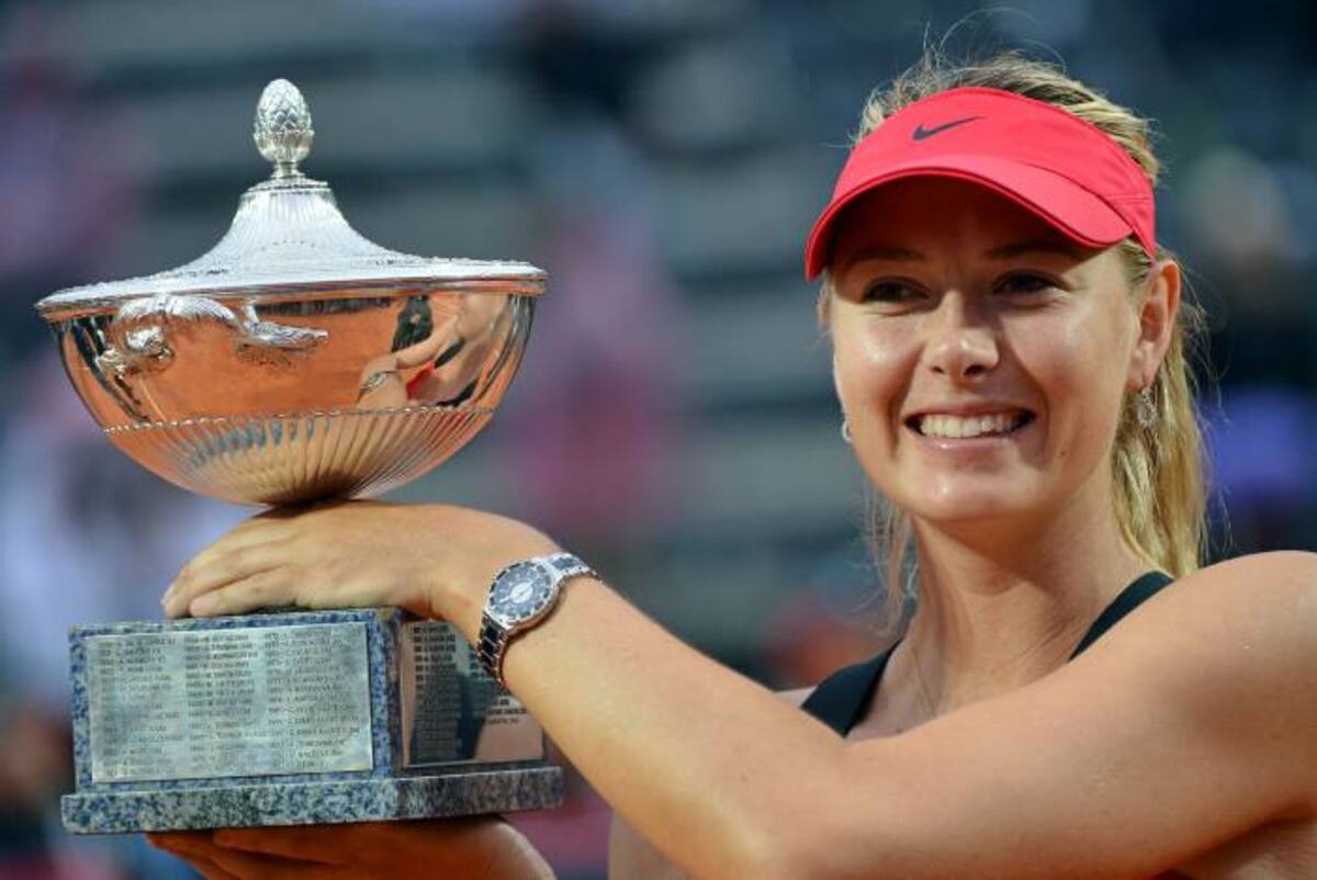 María Sharapova. AFP ANDREAS SOLARO
