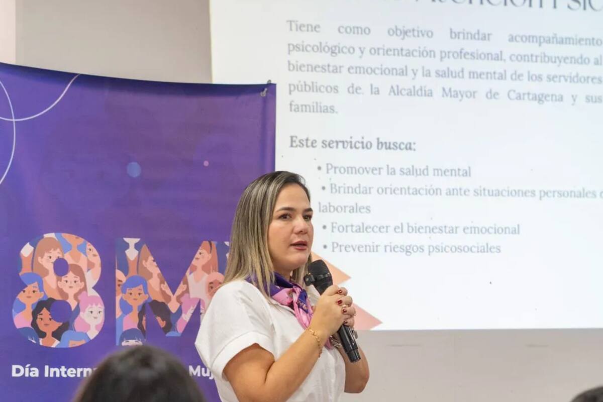 Ruta 8M: estrategia de la Alcaldía de Cartagena para servidoras públicas