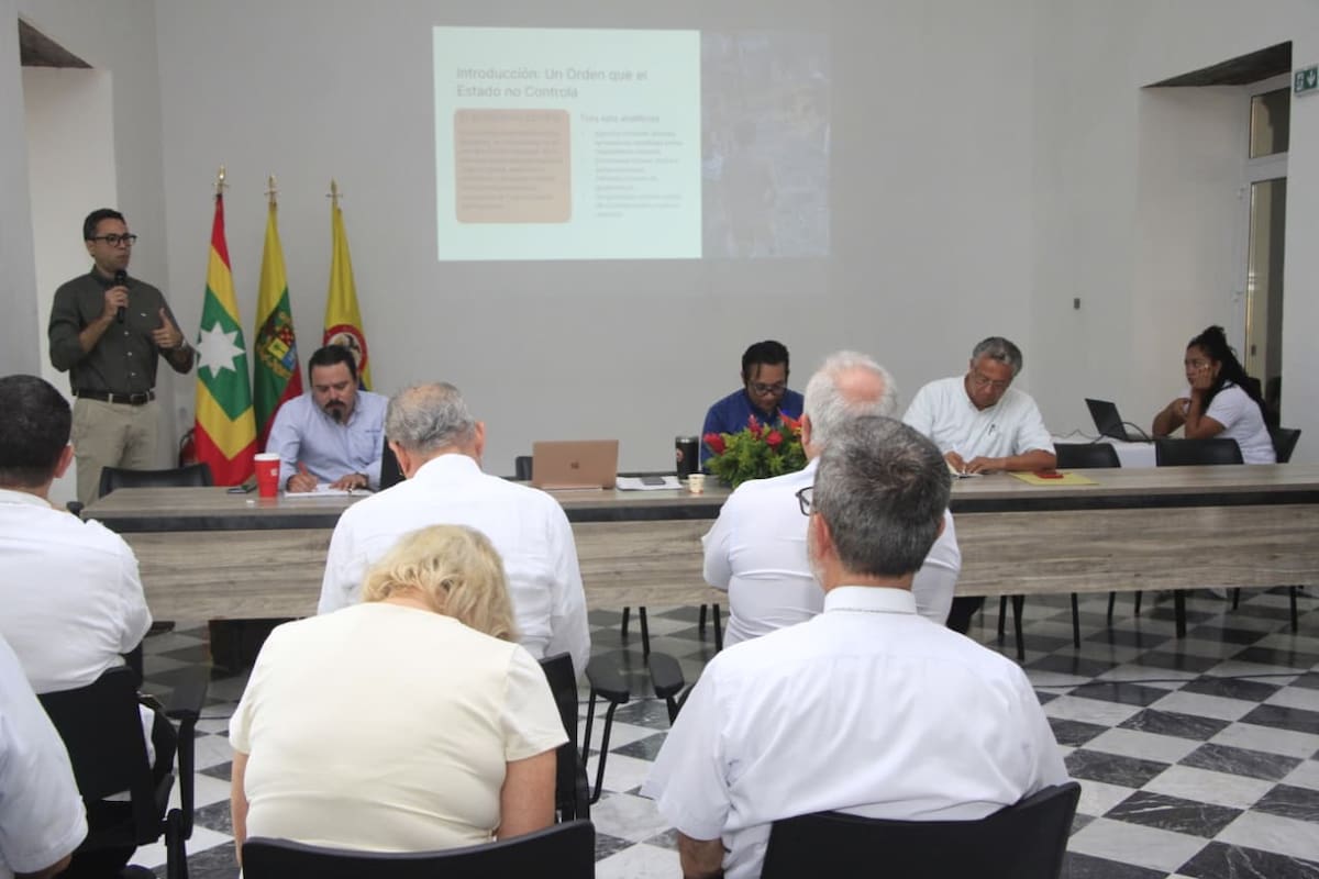 El foro regional “Una ruta para la paz en el Caribe colombiano”, se realizó en el Palacio de la Proclamación. // Foto: Julio Castaño.