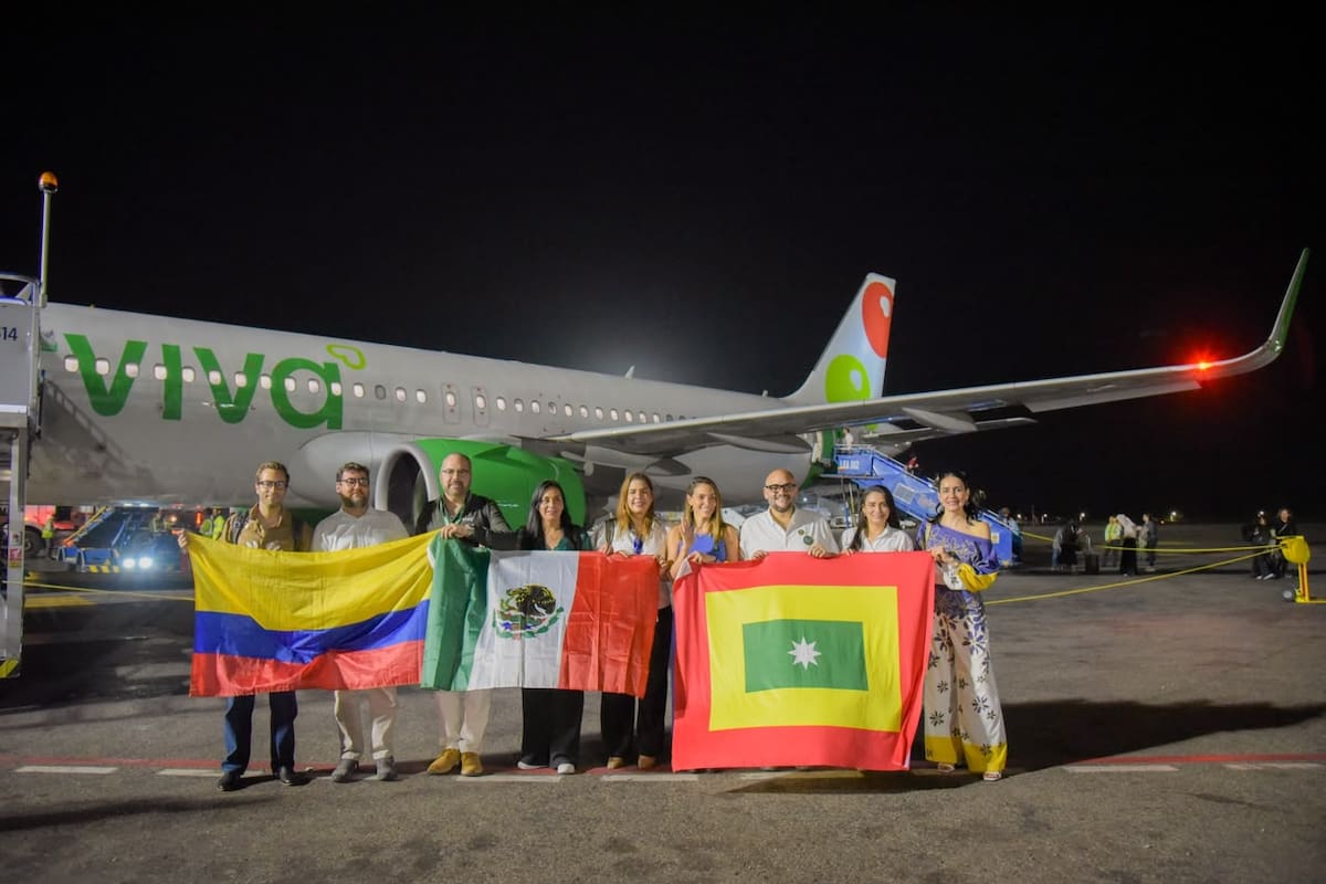 Cartagena estrena vuelo directo con Ciudad de México