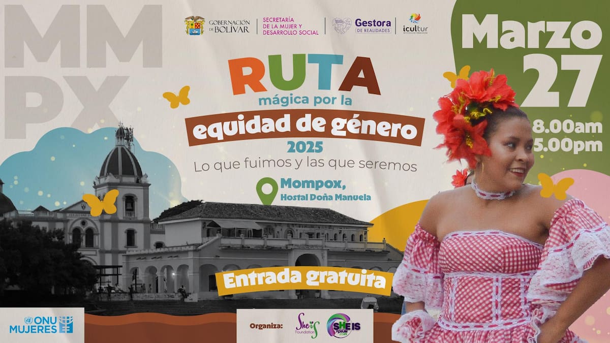 Ruta Mágica por la Equidad de Género. // Foto: cortesía