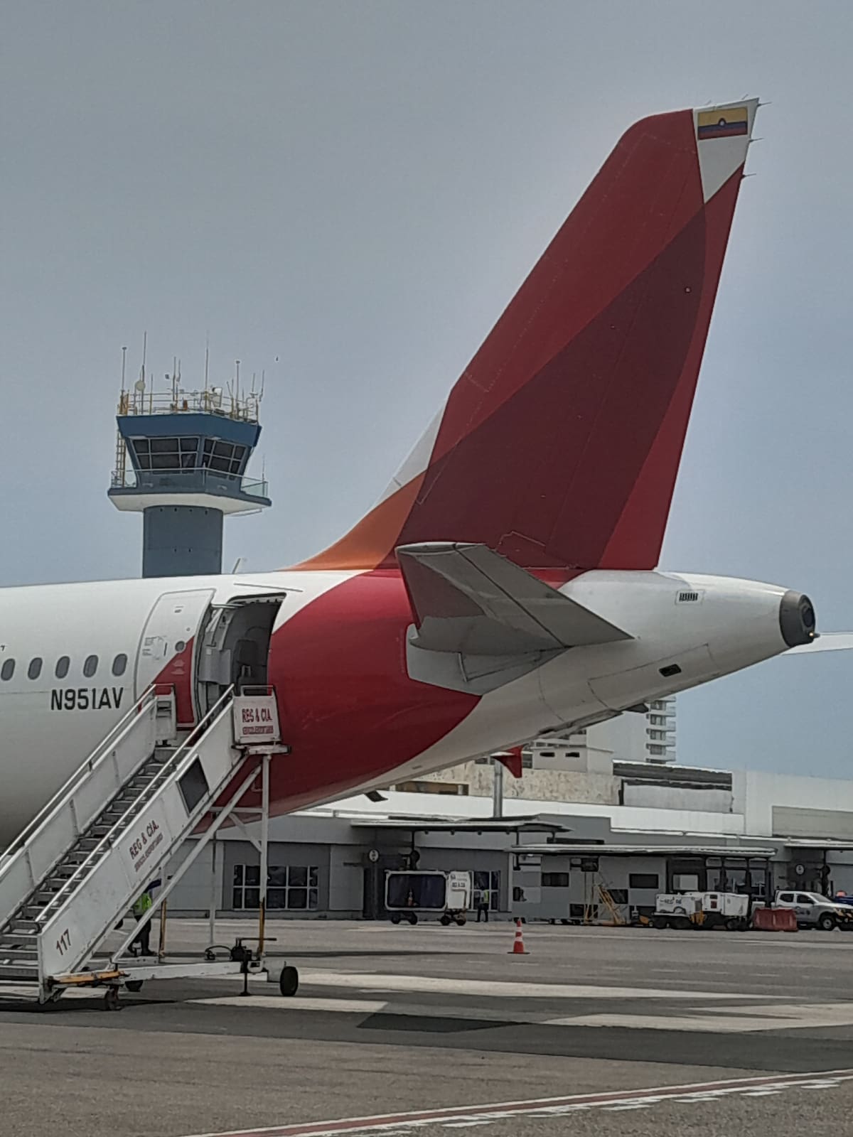 Avianca inicia hoy, 17 de diciembre de 2024, sus operaciones en la ruta Cartagena- Guayaquil-Cartagena. //HFA - EU