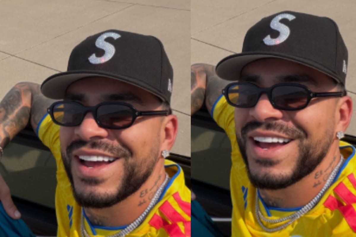 Ryan Castro mostró cómo se preparó para ver a Colombia vs Suiza