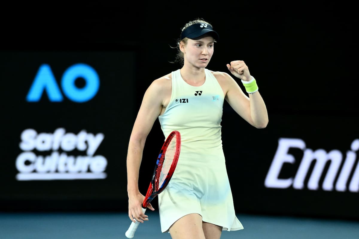Rybakina derrotó a Sabalenka y se coronó campeona del Abierto de Australia