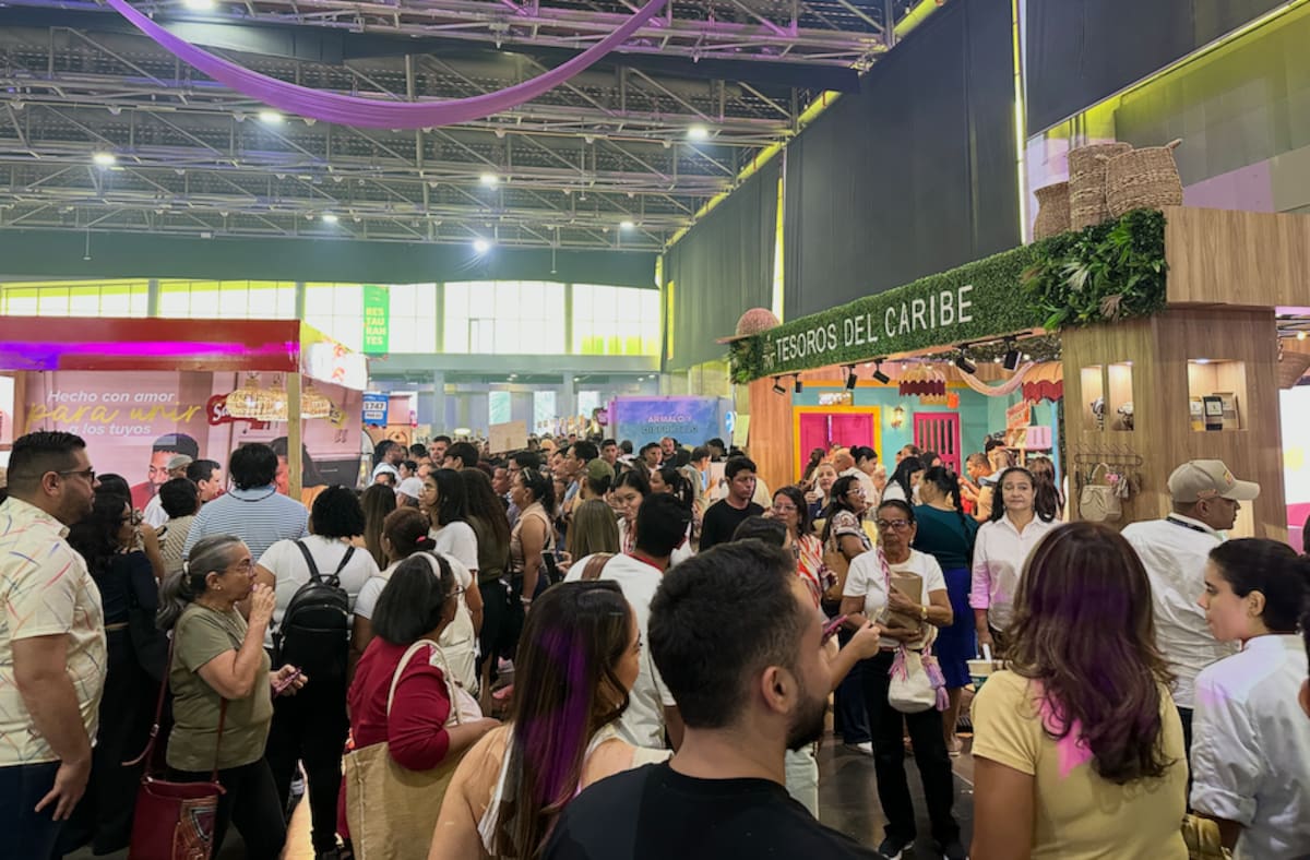 Mucho público ha asistido durante los tres primeros al Centro de Eventos Puerta de Oro, donde se lleva a cabo Sabor Barranquilla.// El Universal.