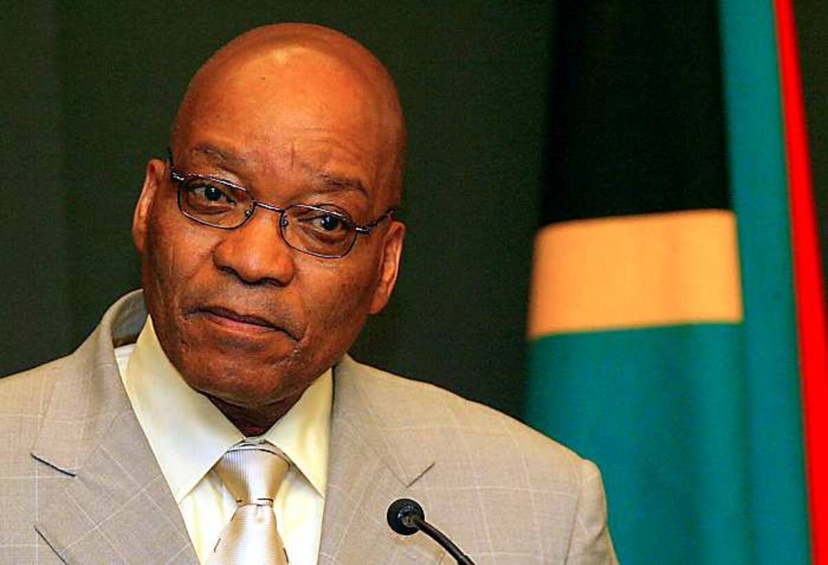 Jacob Zuma, presidente de Sudáfrica AFP RODGER BOSCH