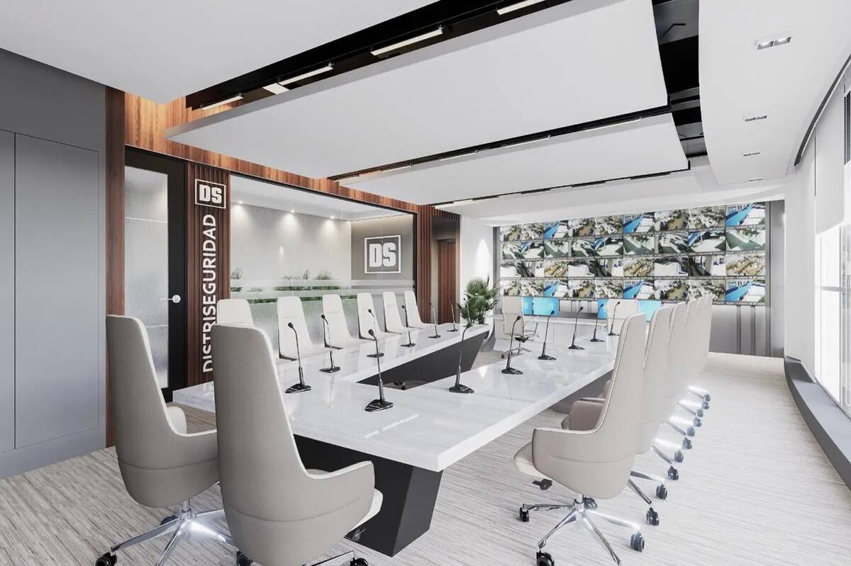 La Sala T2 servirá de centro de mando y control. // Cortesía