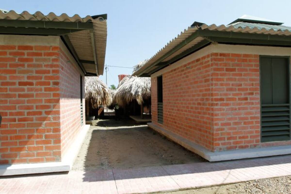 Las 100 viviendas de El Salado son de 76,23 metros cuadrados, incluidas las áreas libres. JULIO CASTAÑO - EL UNIVERSAL