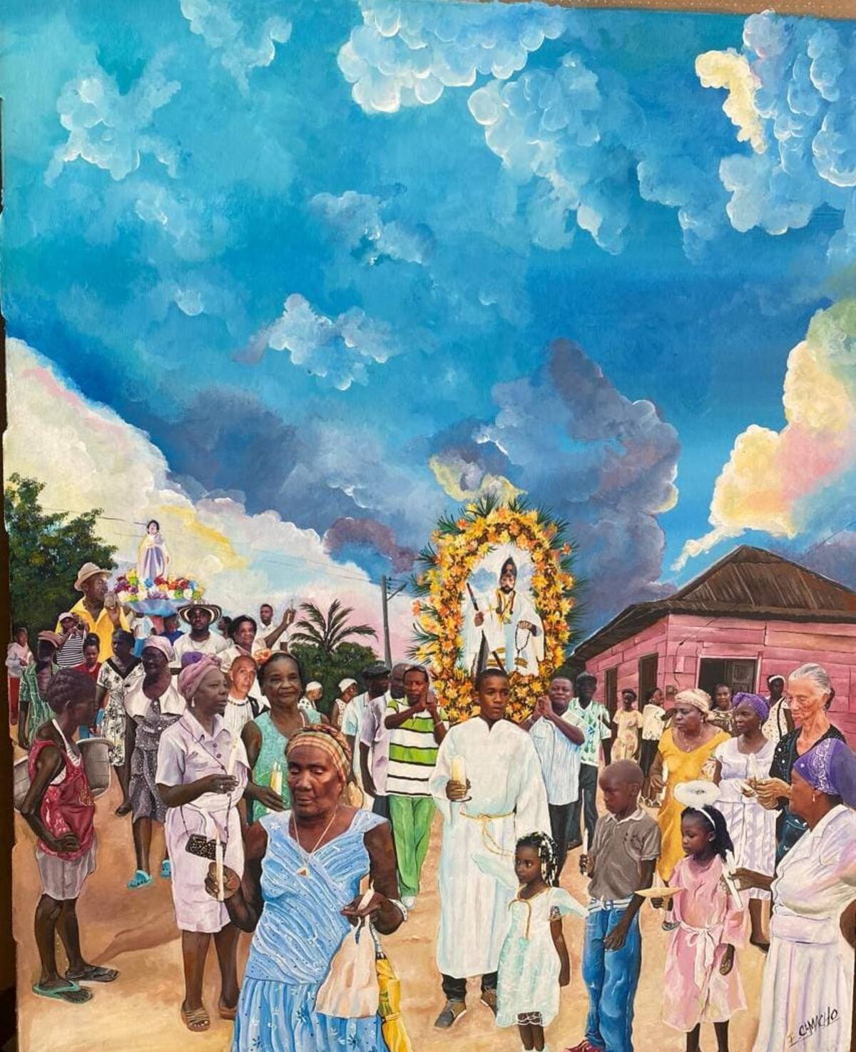 se inauguró oficialmente la Exposición Regional de Selección del VIII Salón BAT de Arte Popular en Cartagena. //Foto: cortesía.