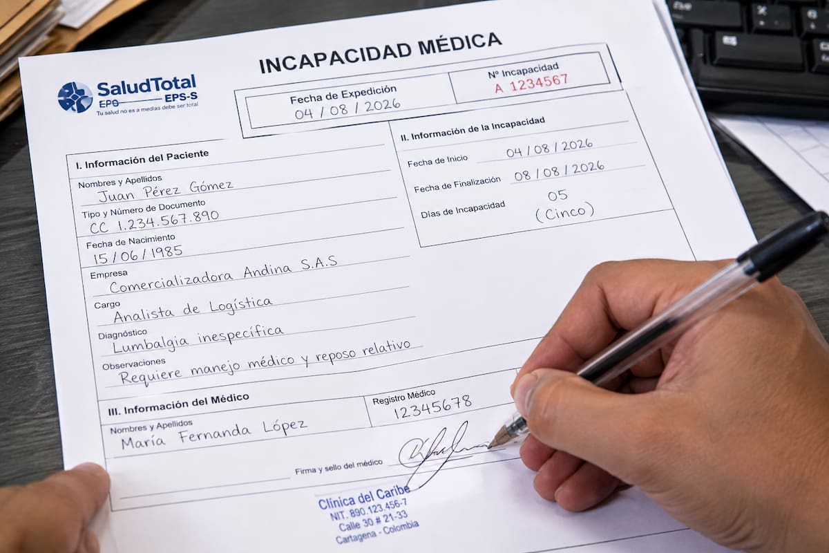 Incapacidades médicas falsas se ofrecen desde $30.000: EPS advierte sobre sanciones y cárcel