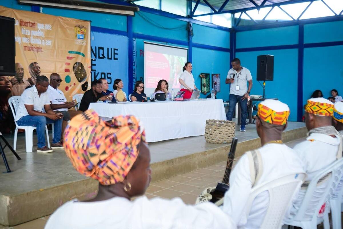 La Gobernación de Bolívar inició la consulta previa para la creación del municipio de San Basilio de Palenque.