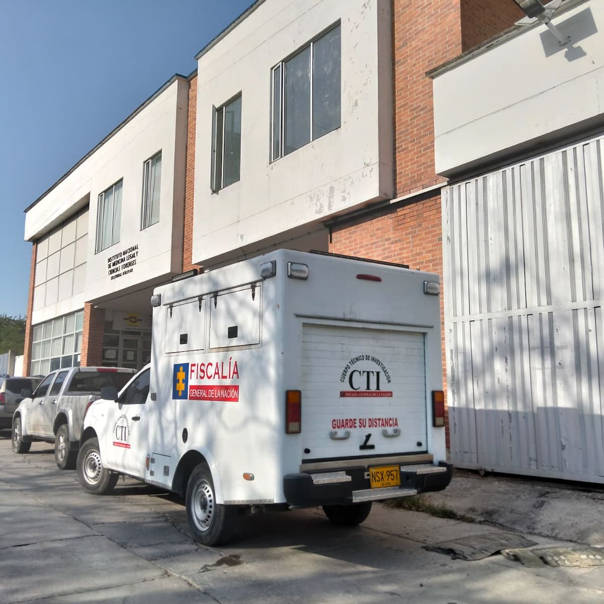 El cuerpo de la víctima fue llevado a la morgue de Medicina Legal. // FOTO: EL UNIVERSAL