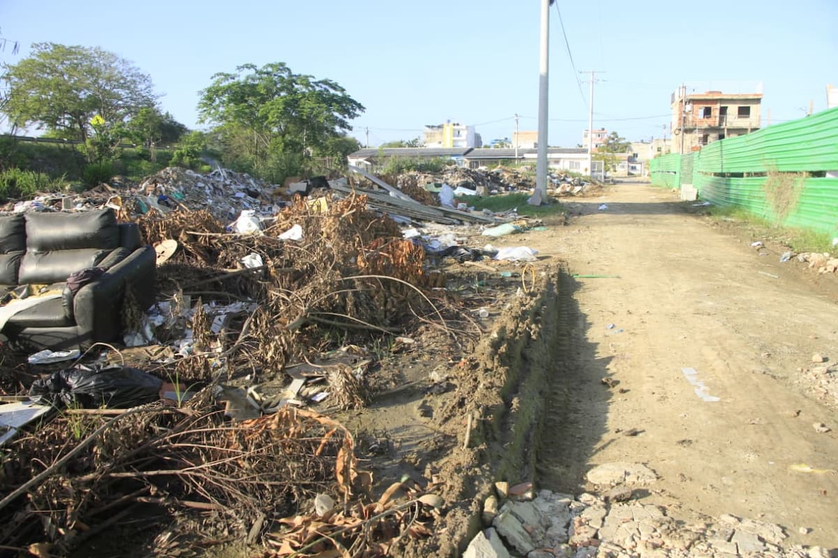 Los vecinos del sector piden a la Alcaldía exhorte al propietario la limpieza del lote. // Foto: Julio Castaño - El Universal.
