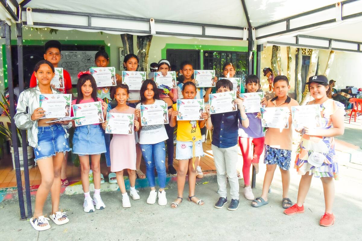 Con talleres y actividades buscan que los niños y jóvenes se apropien de su historia // Yesid Beltran.
