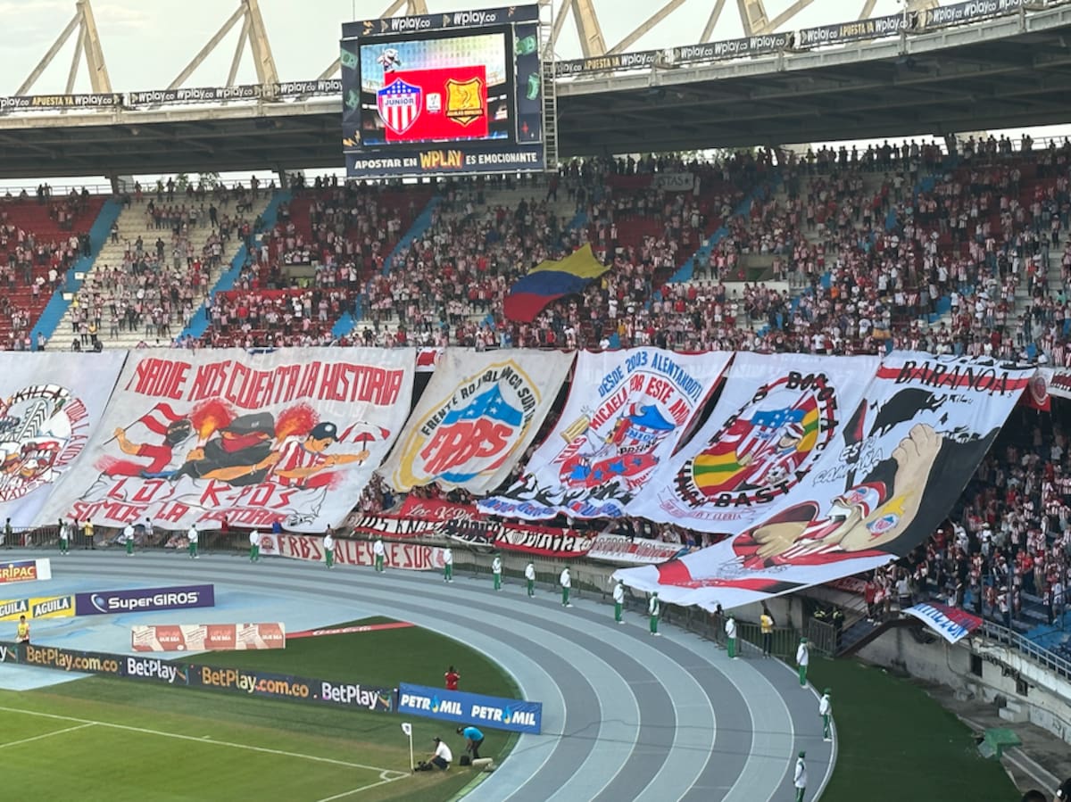 El Comité Disciplinario del Campeonato de la Dimayor, mediante la Resolución No.132 de 2025, sancionó las tribunas Norte y Sur del estadio Roberto Meléndez y para el partido Junior vs. Deportes Tolima.//El Universal.