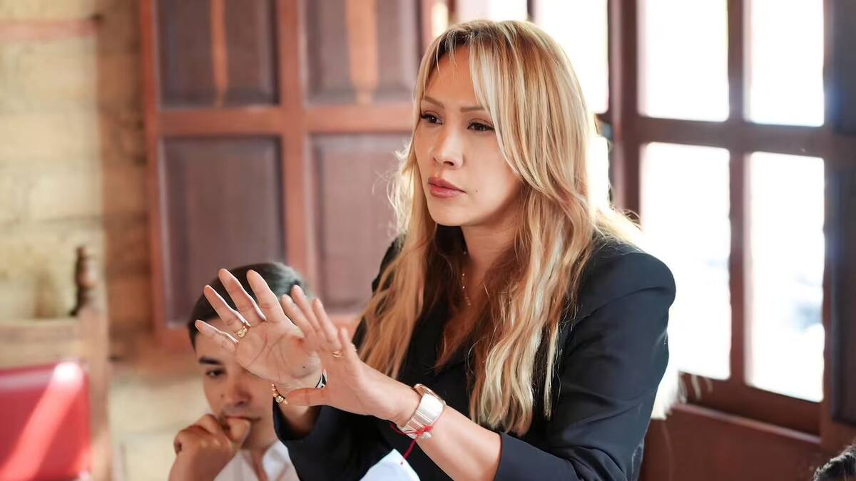 exconsejera presidencial Sandra Ortiz. // Foto: tomada de internet
