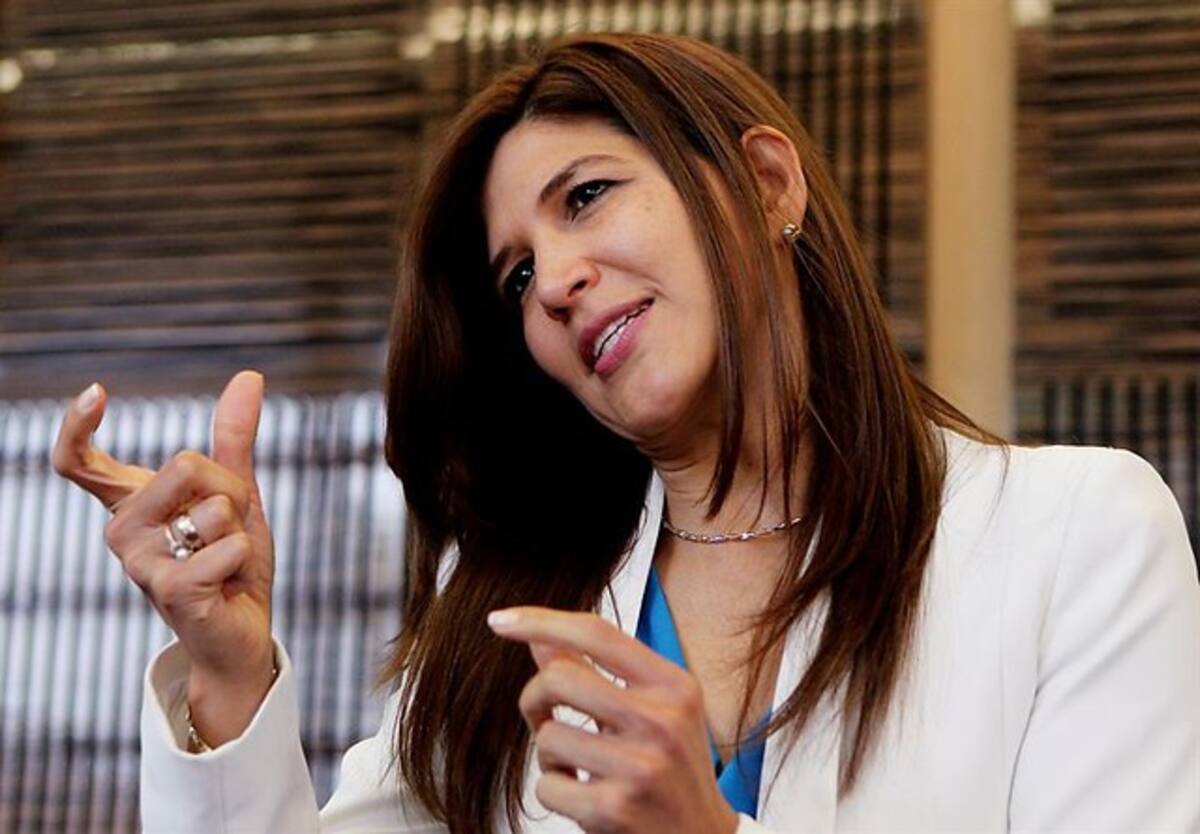 La directora de Facebook en Colombia, Sandra Quintero. Colprensa