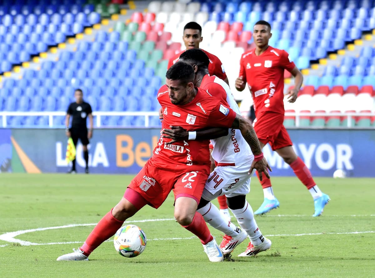 Santa Fe y América de Cali protagonizarán el partido de la jornada. //Colprensa