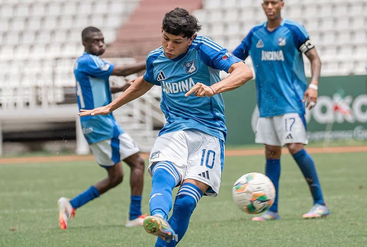 Santiago Castrillón falleció tras una descompensación. //Foto: Millonarios.