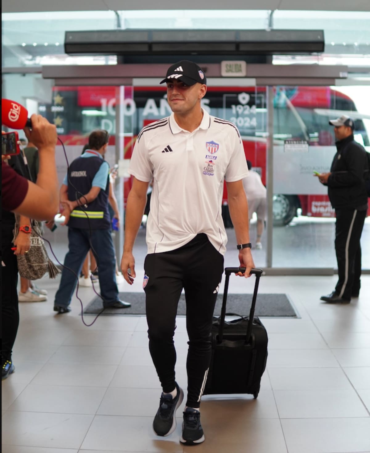 Santiago Mele, hace parte de los 18 jugadores que convocó el técnico César Farias para el partido de este lunes por la noche ante La Equidad en Bogotá.//Cortesía.
