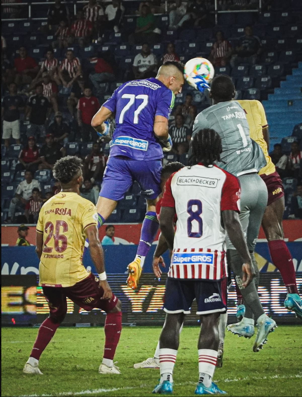 Se espera que Junior llegue inspirado este domingo después de la gestual De Santiago Mele ante el Deportes Tolima y que este domingo se le gane al América en Cali.//Cortesía.