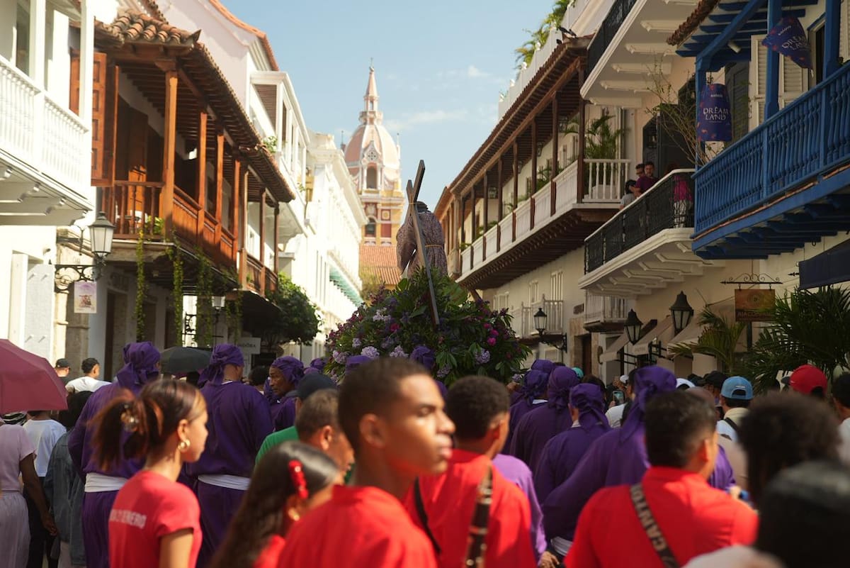 Santo Viacrucis en Cartagena. // Foto: cortesía de la Alcaldía de Cartagena