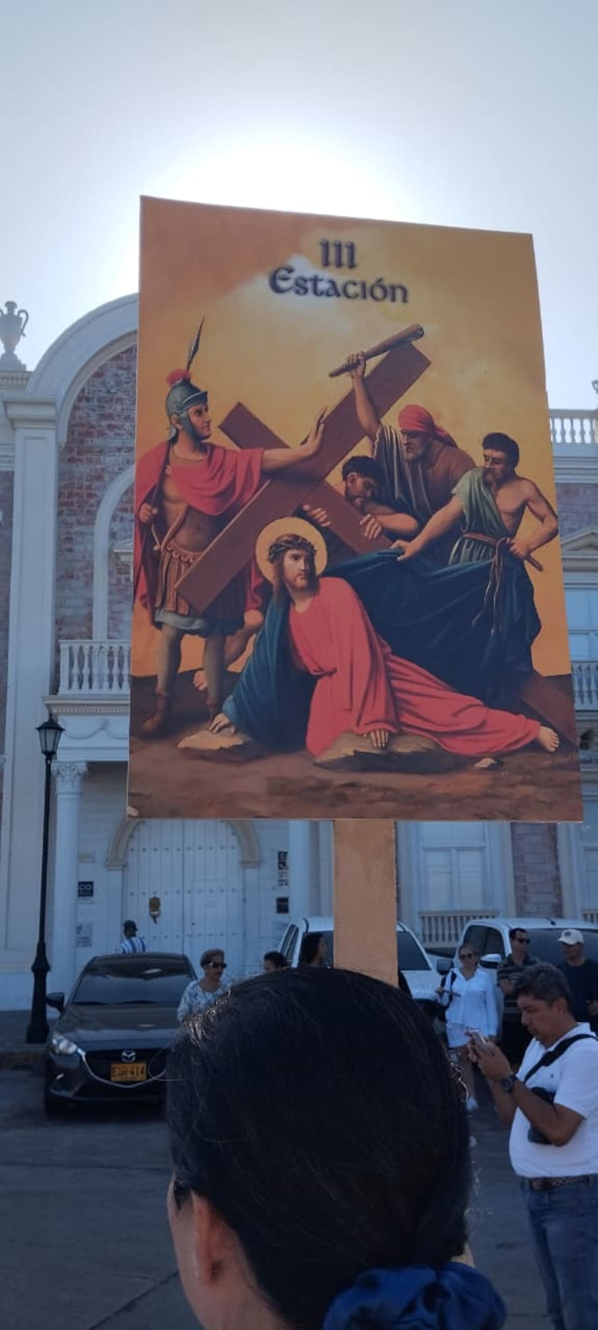 Santo Viacrucis por las calles del Centro Histórico. // Óscar Díaz - El Universal