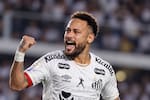 Neymar volvió con doblete y salvó al Santos ante Flamengo en vibrante empate