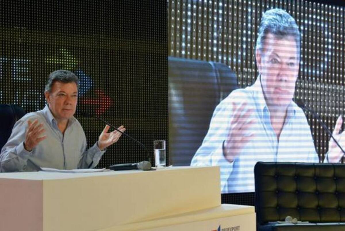 El presidente destacó los beneficios de la exportación para las empresas y las ganancias de los consumidores colprensa